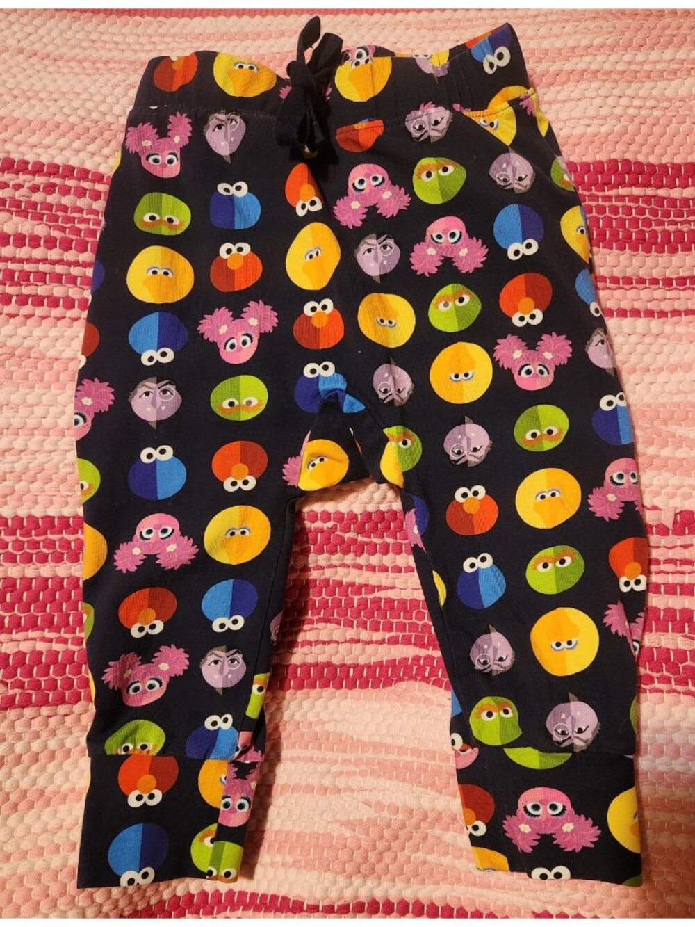 Hanna Andersson Sesame Street Printed Baby Pants 2T